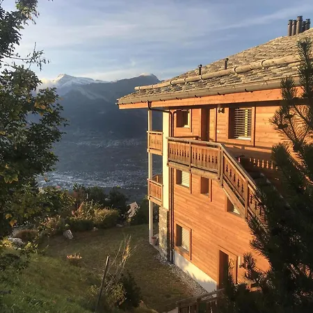 Authentic With Mountain View * Veysonnaz