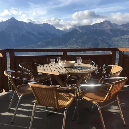 Apartment Authentic With Mountain View Veysonnaz